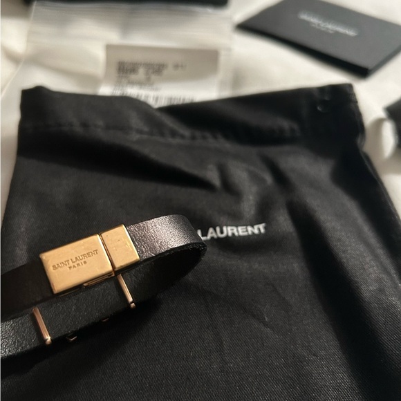 Brand New Saint Laurent Bracelet YSL Monogram - Picture 10 of 10